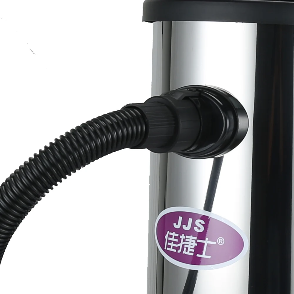 
35 Litre Purple Stainless Steel Canister Vacuum Cleaner With Wet Dry Brushes 