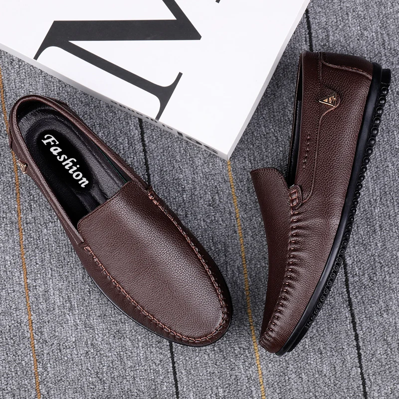 New design Lico Style Mens Genuine Leather Men Dress Shoes For Wedding made in China