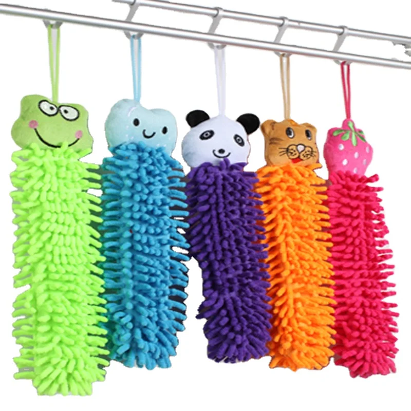 New Products Lovable Microfiber Super Soft Chenille Hangle Cleaning Cloth