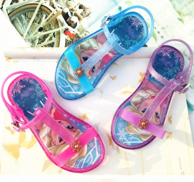 Сандалии-желе для девочек-подростков «холодная принцесса»