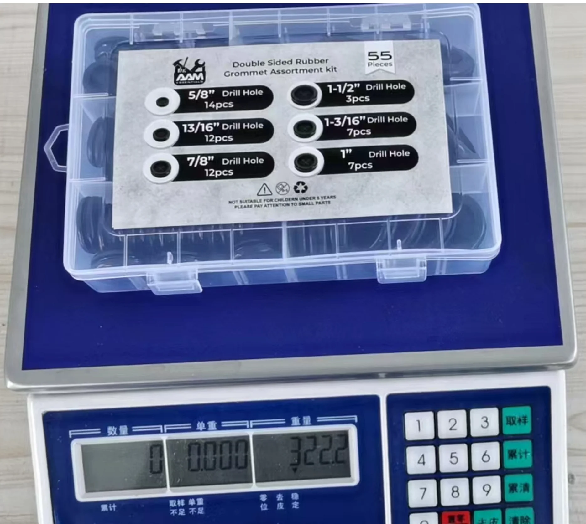 Factory Price rubber grommet double side synthetic rubber plug for amazon sale