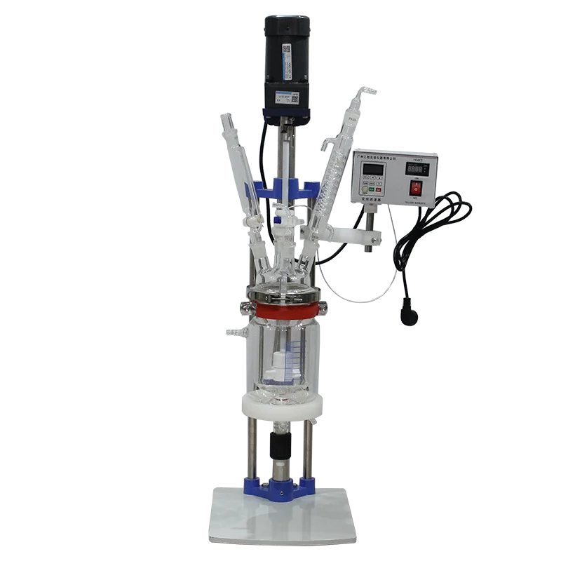 Охладитель, нагреватель, настольный Топ, химическое лабораторное оборудование, стеклянный реакционный чайник