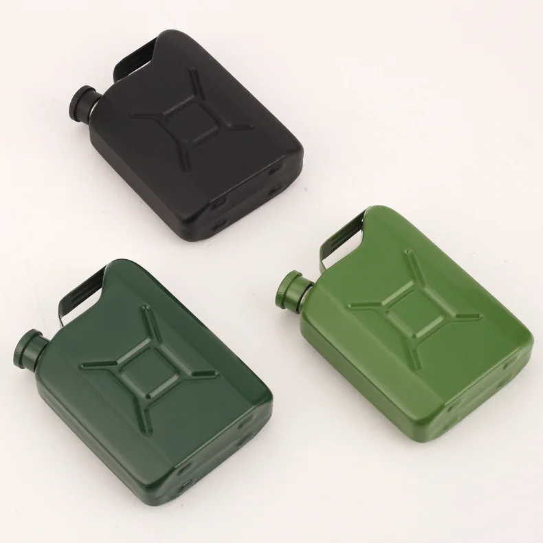 Factory Direct Sales Casual Outdoor Square Stainless Steel Flat Hip Flask