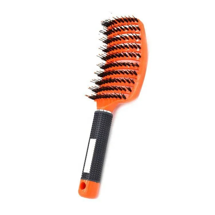 Barberia Top Seller Professional Hair Scalp Massage Hair Brush Women Plastic Straightening Hair Comb