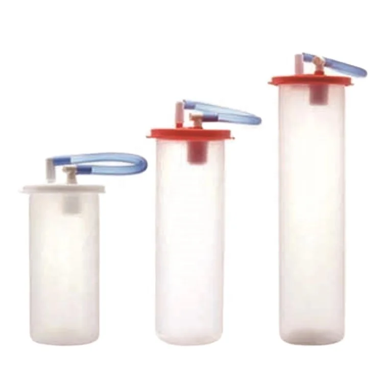 Hospital Use Disposable Suction Liner Negative Pressure Suction Canister Bottle Waste Liquid Storage and Drainage Pump Aspirat