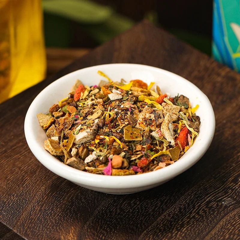 18 Flavors of Yigan Tea, Yigan Tea Contains 18 Types of Chinese Herbal Medicines Such As Cassia Seed, Chrysanthemum