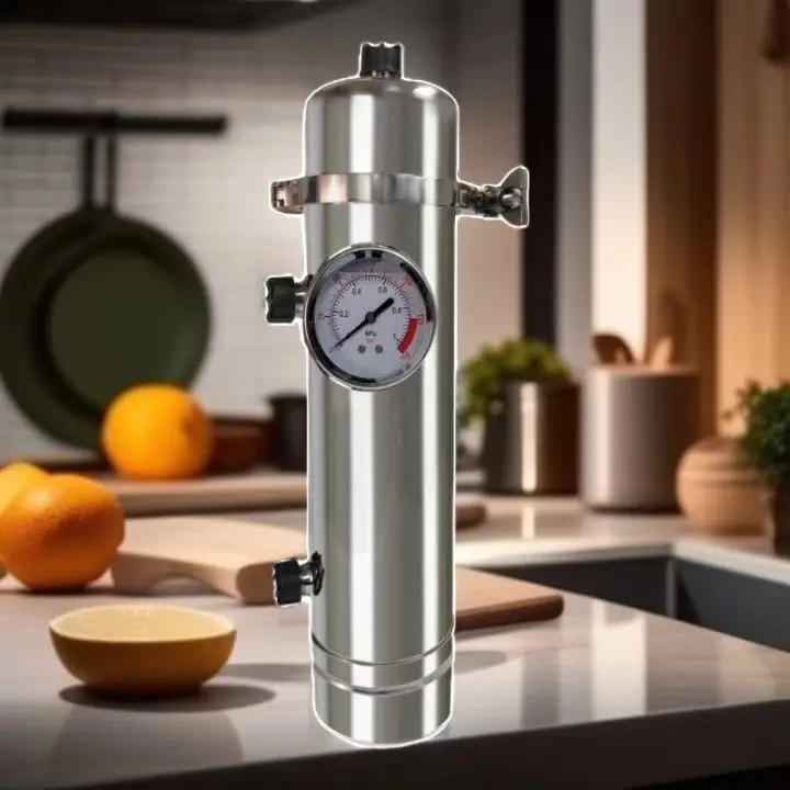 KLC102-1000L Stainless steel vertical under-sink ultrafiltration water purifier industrial water filter