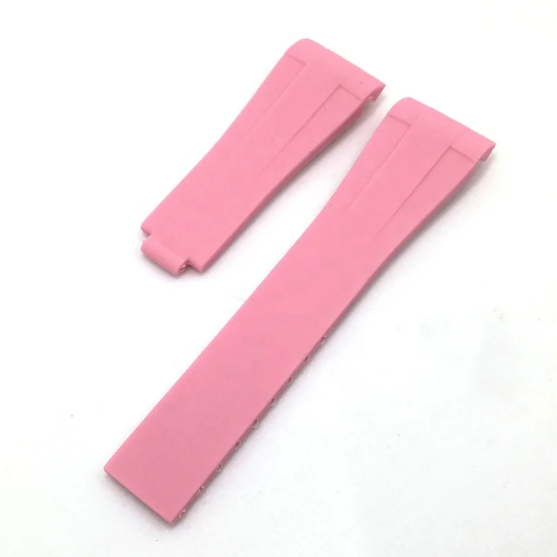 
Classical rubber watch band original stainless steel buckle 20mm silicone watch band 