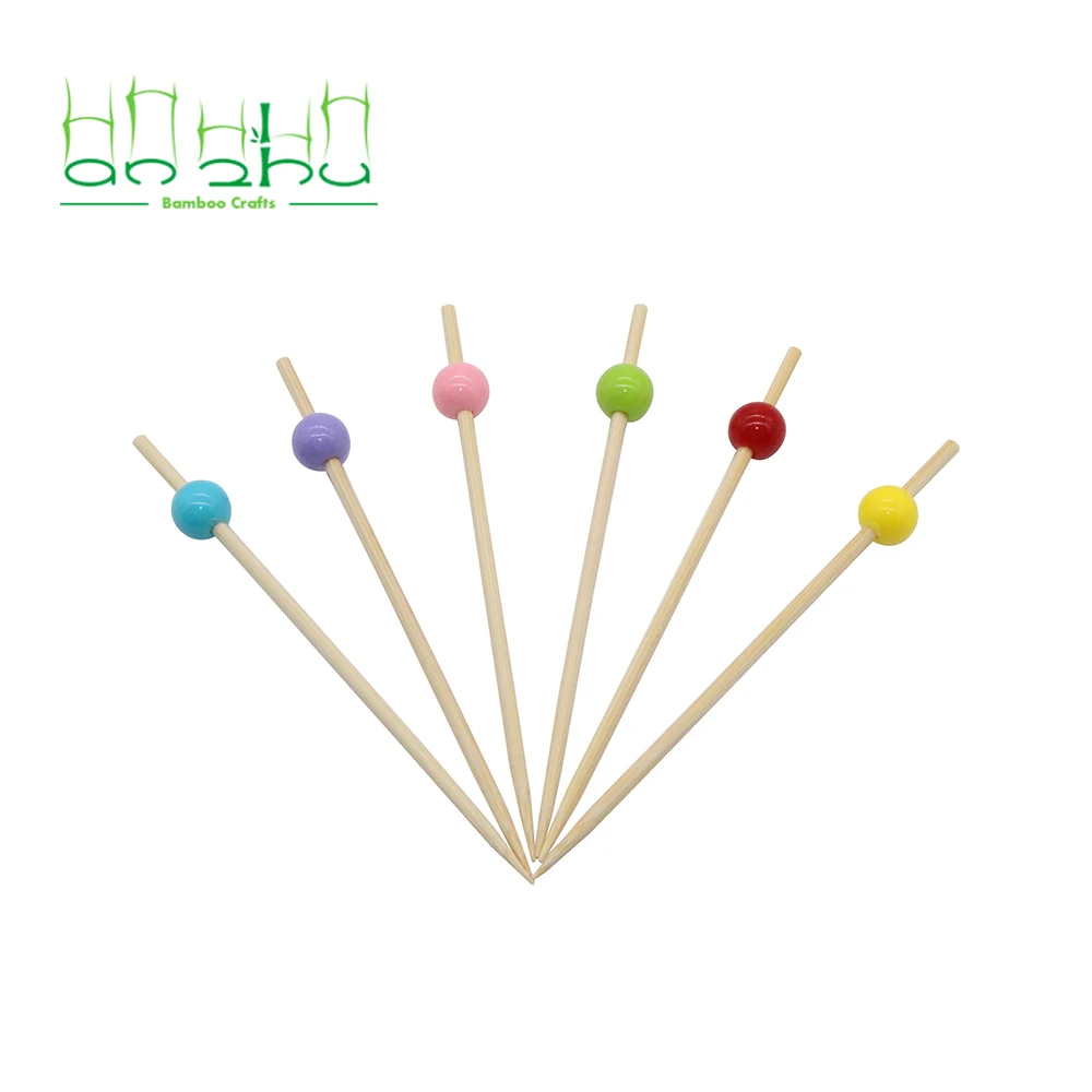 Wholesale new products bamboo fruit picks with good product quality