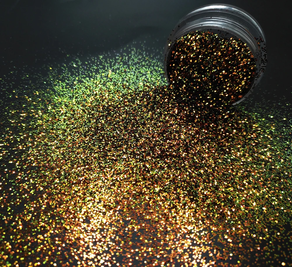 Color Polyester PET Glitter Cosmetic Glitter Bulk Handicraft Festival Glitter Power