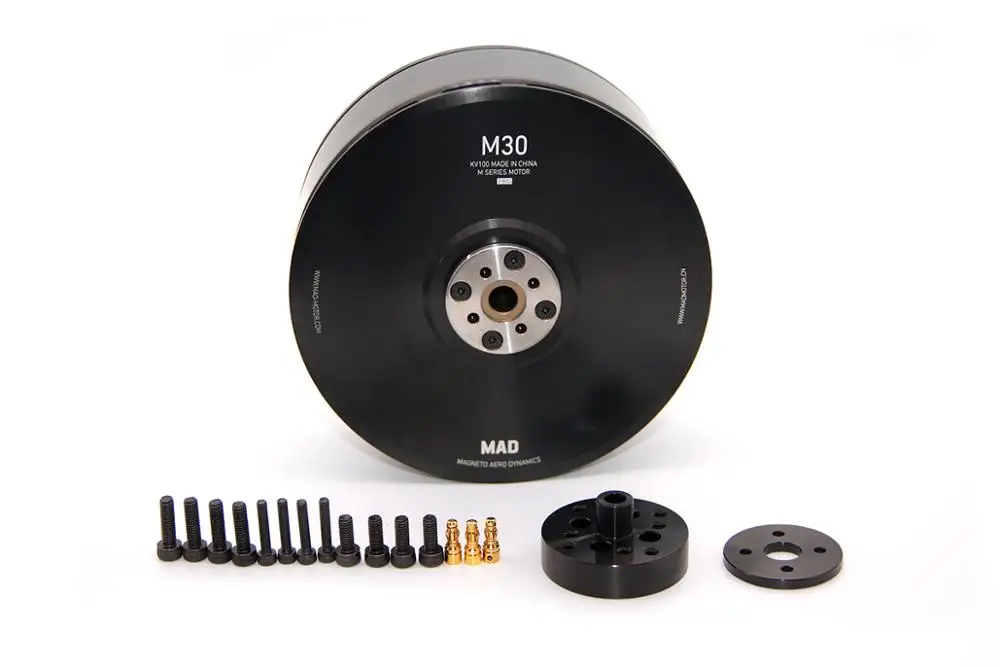  Мотор бесщеточный для радиоуправляемого дрона MAD M30 IPE V2.0 KV100 максимальная Тяжелая тяга 49