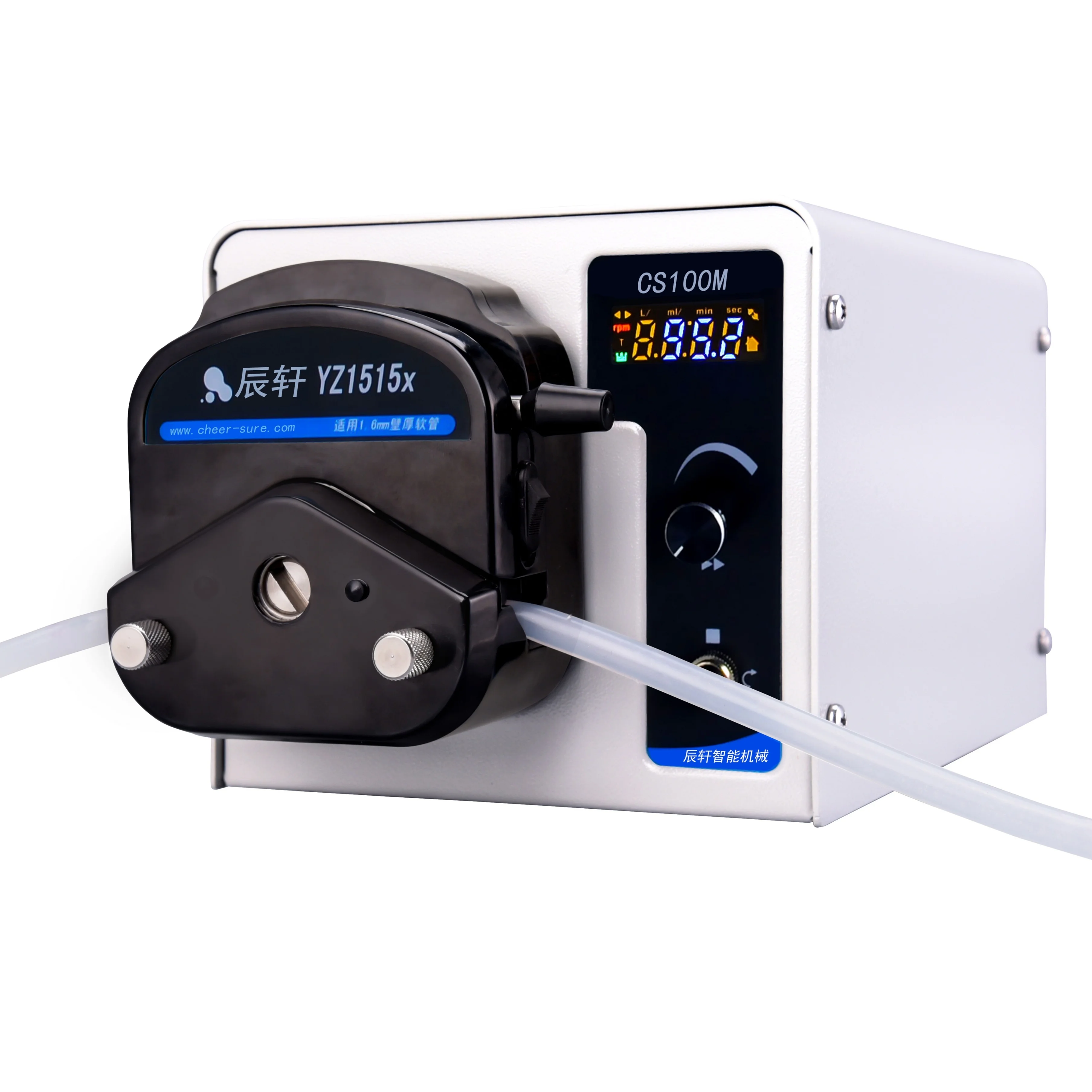 Laboratory Chemical Dosing Liquid Transfer Food Grade Speed Adjustable peristaltic pump