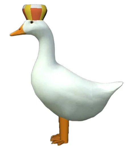 Customized inflatable goose mascot costume for kids