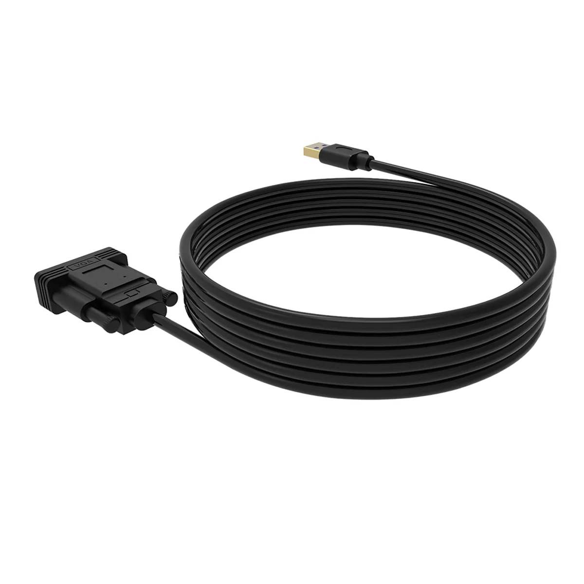 Behpex USB 3.0 to VGA Cable  USB to VGA Adapter Cord 1080P @ 60Hz, External Video Card, Only Support Windows 10/8.1/8 / 7 (NO XP