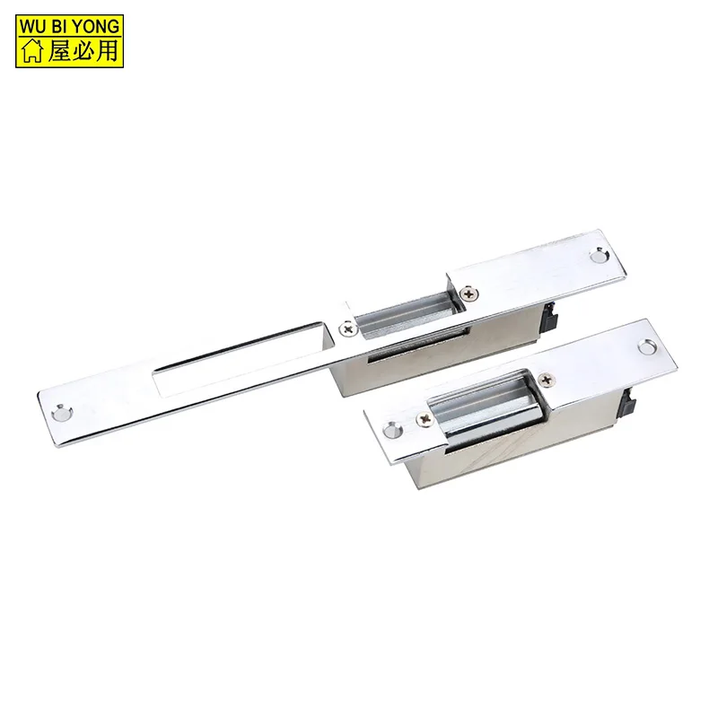 ELECTRIC STRIKE, Zinc Alloy Electric Door Strike with long face panel