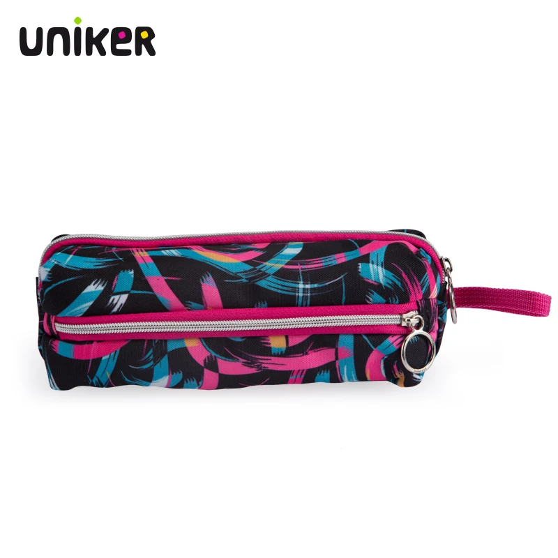 UNIKER Kids Mini Pencil Bag With Zipper for Primary School