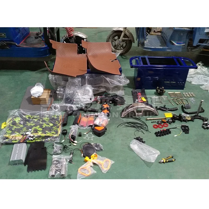 Electric Tricycle Passenger Tricycle Electric Rickshaw Vehicle components whole set spare parts