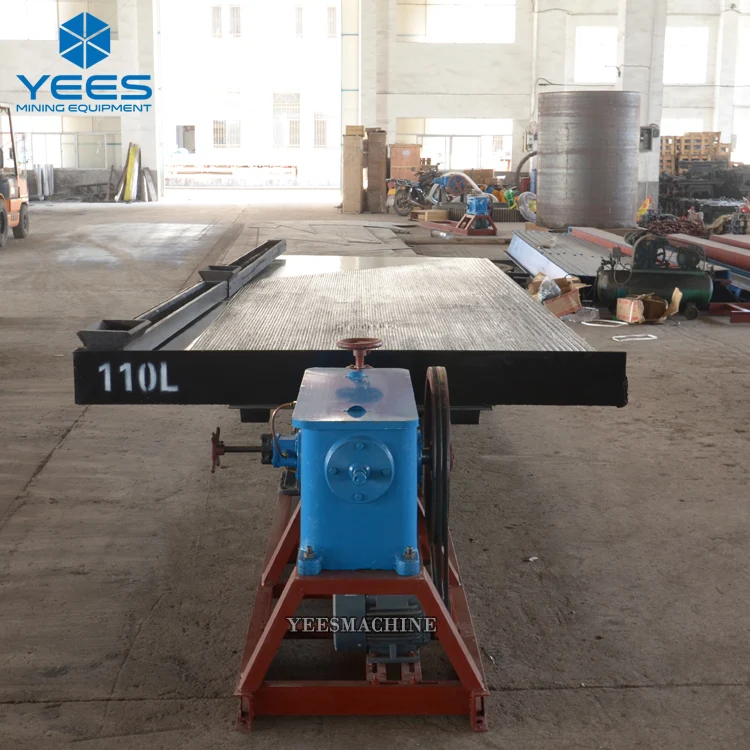 Hot selling gold concentrate machine gold separator table fine gold shaking table for sale