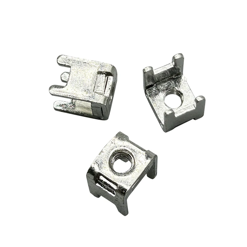 TLS4485 Wholesale M4 Screw Terminals Copper Press-In Type PCB Wire Connector Circuit Board 4 Pins Connector