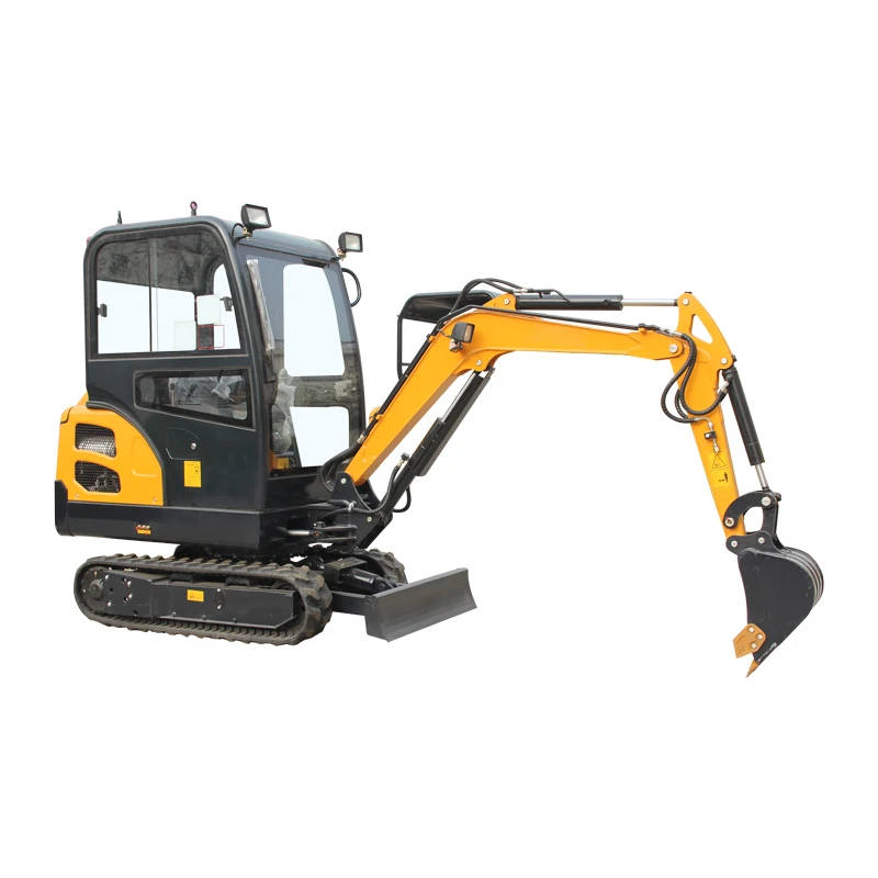 Chinese digger machine with CE certification 2 ton crawler mini excavator price