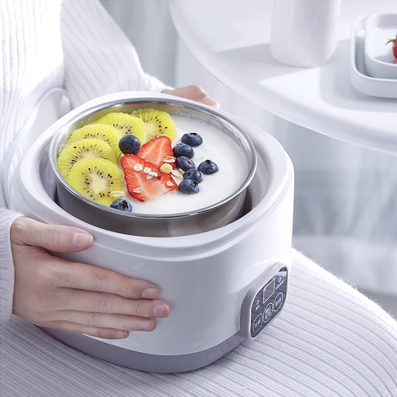 Plastic and Stainless Steel Automatic Yogurt