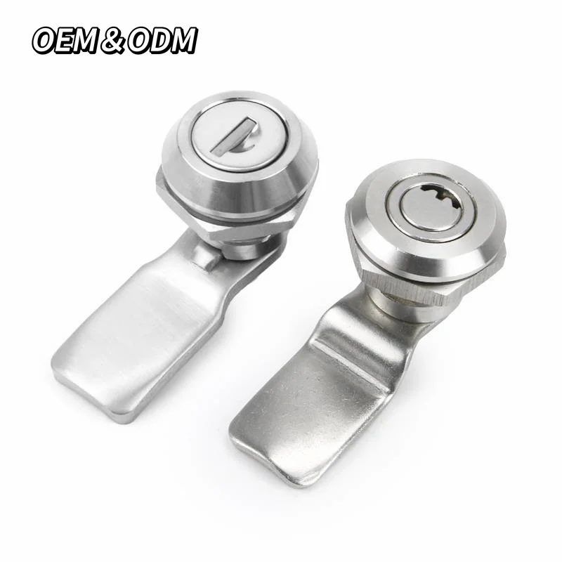 Sus 304 Stainless Steel Triangular Insert Quarter Turn Cam Lock Industrial Safety Lockout Padlock