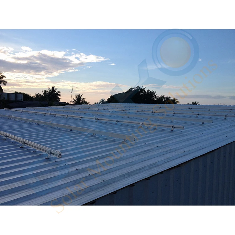 Antirust Trapezoid Metal Sheet Roof Railless Solar Structure Panel Mount with Australian Standard