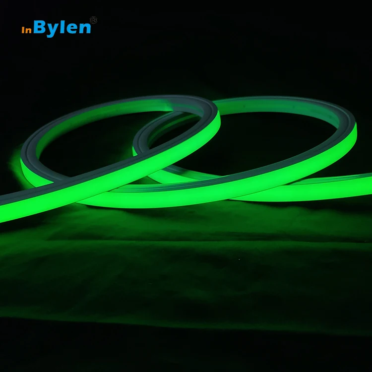 Color Box RGBW 12X12 Led Neon Strip Light Silicone 80 Landscape Neon Lights Rgb IP65 5050 Shenzhen with Controller 5M 220v Blue