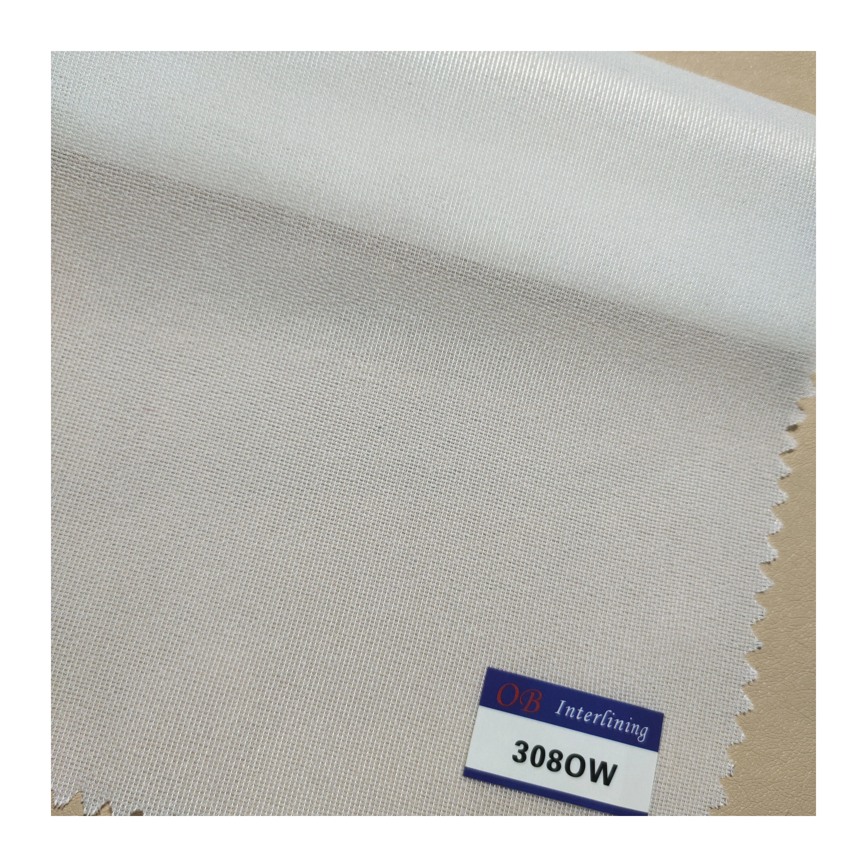 
Wholesale Interlining Accessory For Garment Interlining Fabric Fusible Woven Interlining 