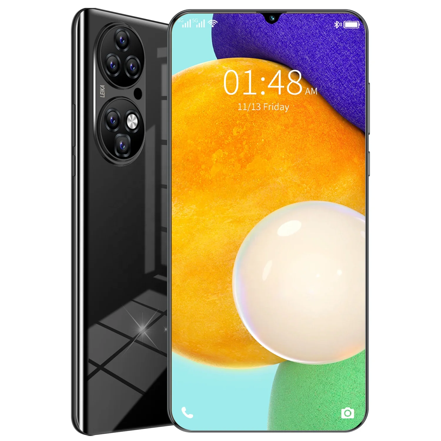 Мобильный телефон P50 Pro + 512 ГБ распознавание лица разблокировка по отпечатку пальца сотовый с поддержкой двух карт двойной режим ожидания