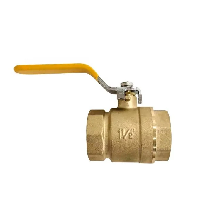 1 1/2 дюймовый латунный шаровой кран 600CWP NPT BSP для воды масла Газа