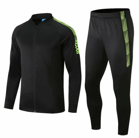 
Hot sale good quality from China Soccer Sets Football Running Jackets & Pants Men Football Training Suit for men 
