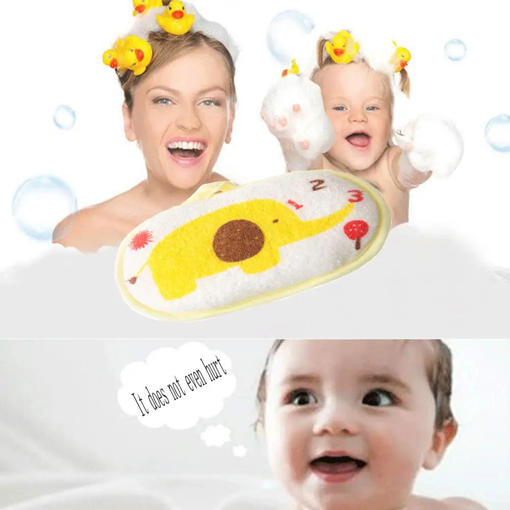 Lalasis bath sponge body cleaning shower foaming skin care sponge for kids baby newborns wholesale