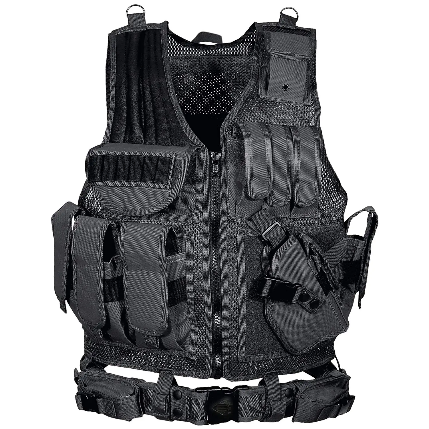 Wholesale Tactico Security Molle Tactical Safety Vest Black