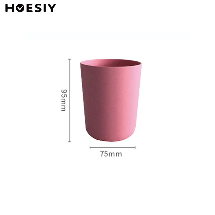 Reusable Baby Kids Toddler Durable Bright Water Drinking Ceramic Cup PLA BPA Free Eco Friendly Tea Cups Dishwasher Safe Cup