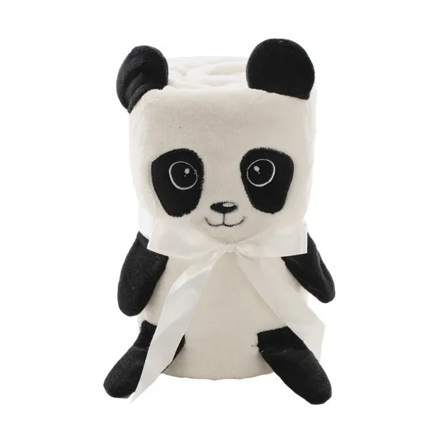 Cute Animal Soft Plush Baby Flannel Fleece Blankets For Newborn