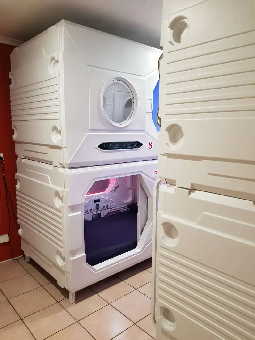 STARSDOVE- ABS Plastic Mini Container Box Sleeping Capsule Hotel and school hostel hospital