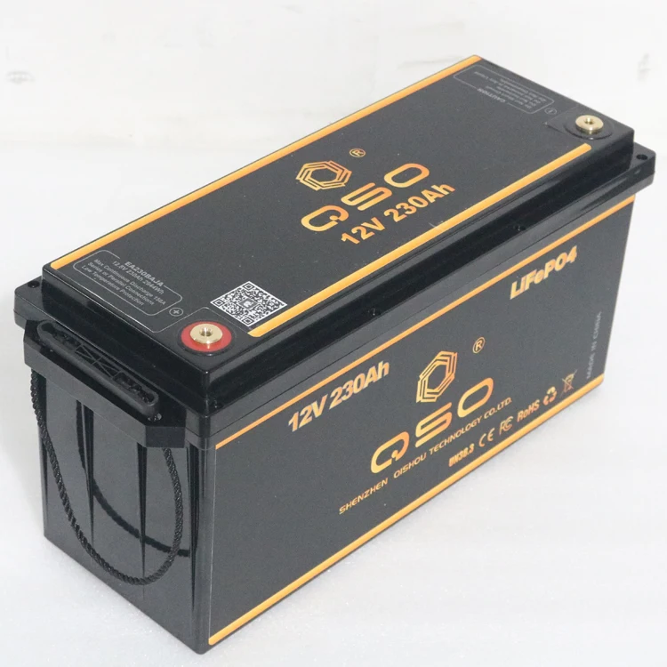 Qishou Grade A 12V Lifepo4 Battery 24 12 V Volt 100 200 Ah 100Ah 150Ah 180Ah 200Ah 250Ah 420Ah 12V Lithium Li-Ion Batteries Akku