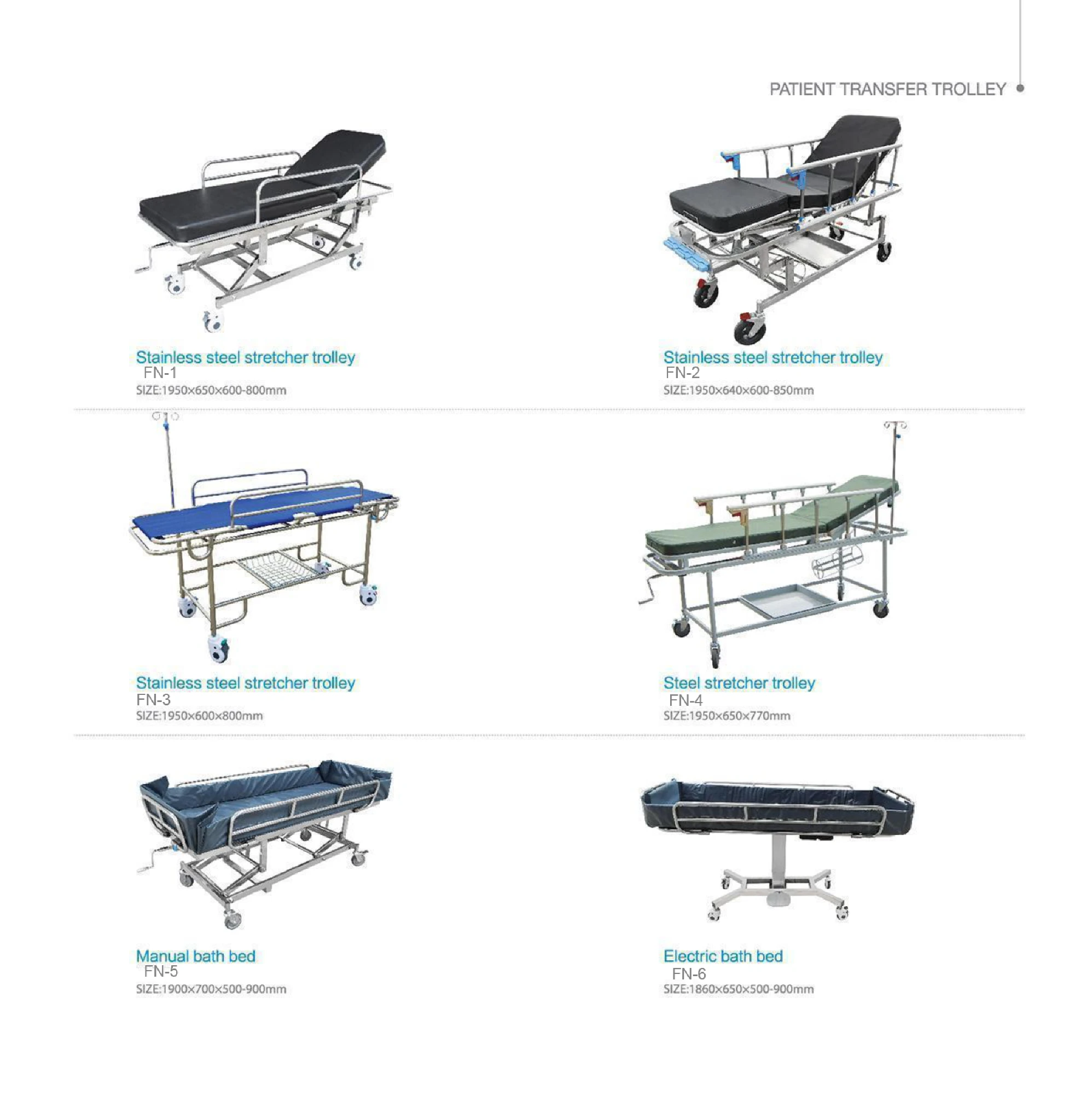 STR-D01 роскошные носилки из высококачественного материала ABS с импортной гидравлической системой подъема и полного