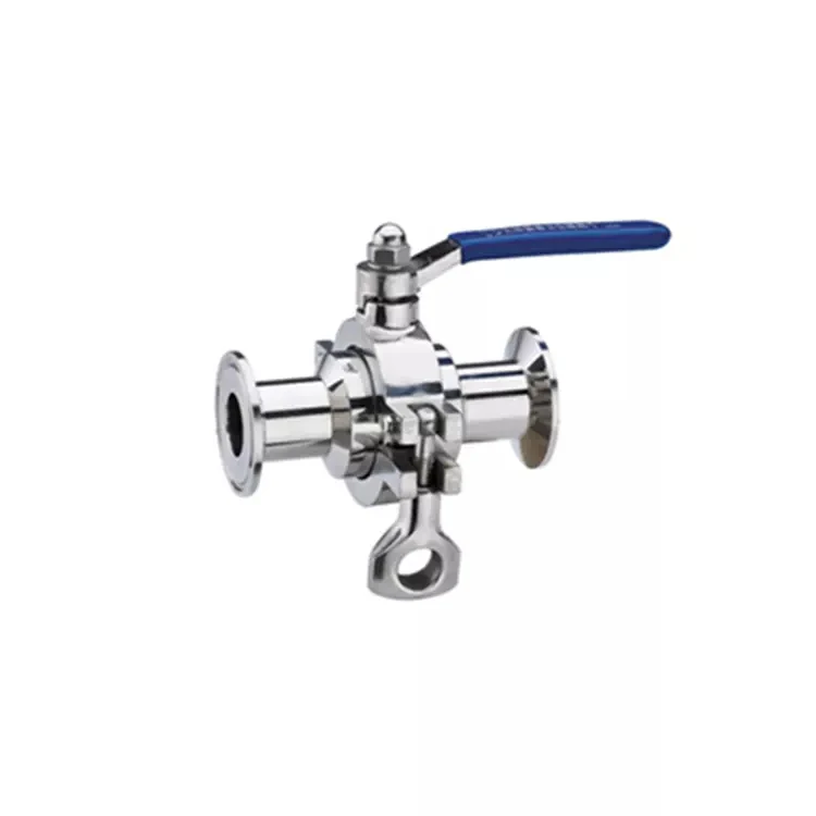 DN15 DN20 DN40 sanitary stainless steel 2 way tri-clamp ball valve