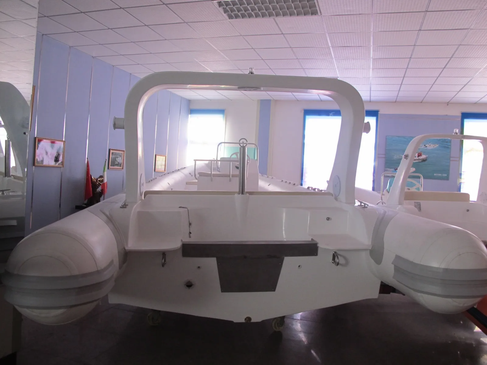 CE 21 Hypalon Or Pvc Inflatable Boat Rib 860 Boat For Sale