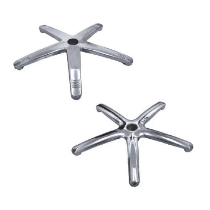 Office Chair Parts Swivel Metal Parts Recliner Five Leg Office Chair Leg Base VT-C002