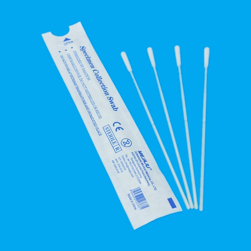 
Medical test equipment with flocked buccal swab mouth swab test swab test medical nasofaringeal 