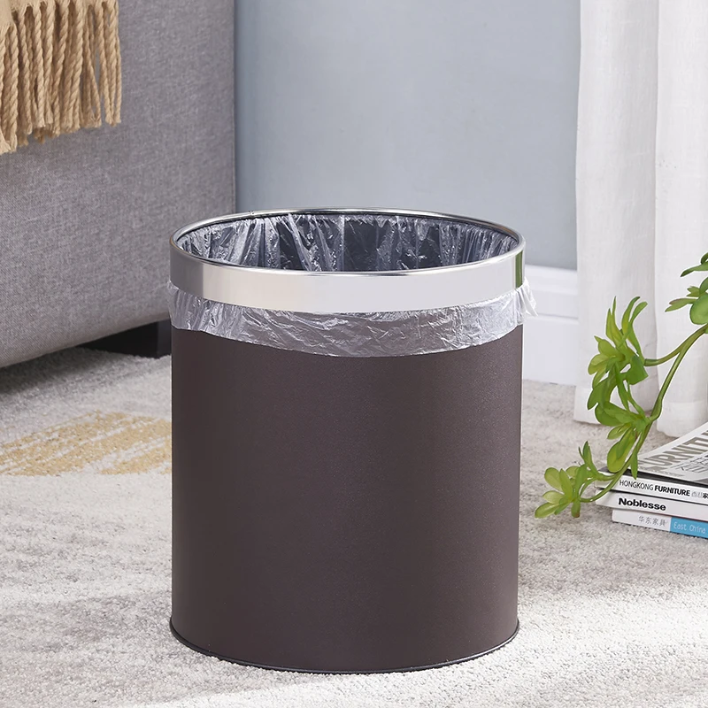 Small Trash Can Durable Garbage Can Waste Basket for Bathroom, Bedroom