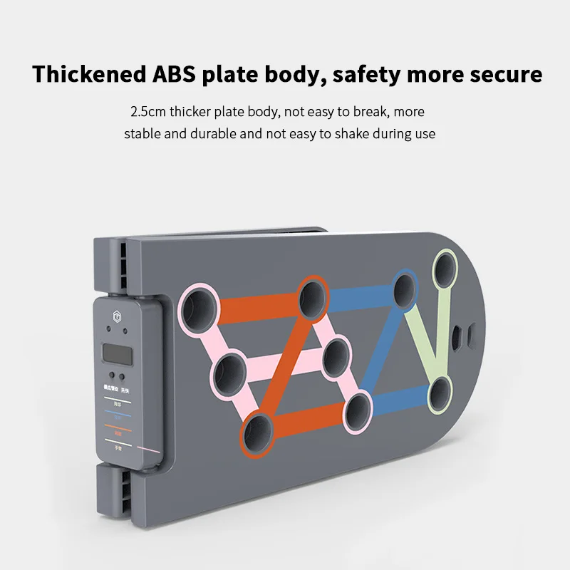 TUDEEN Customized Folding Push Up Board Multifunctional Exercise Table Abdominal Muscle Gym Portable Fitness Equipment