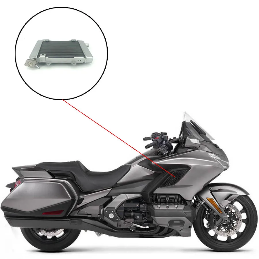 
Вентилятор охлаждения двигателя, радиатор для мотоцикла, радиатор двигателя для HONDA 2018 GOLD WING GLB1800 