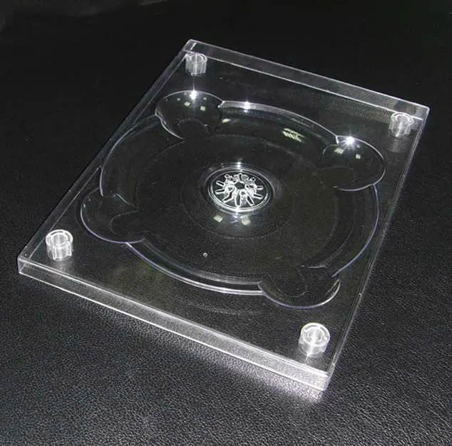 Wholesale CD DVD Slim Digi Single Tray & Disc Clear 4.0mm CD Digipak Tray from China Factory
