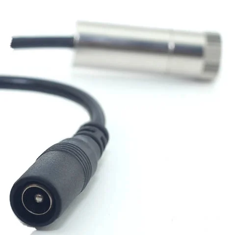 Distribution power supply of high brightness focusable laser module positioning special laser head with cross-point DC interface