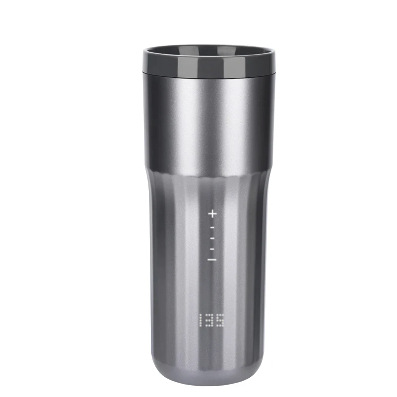 Wholesale temperature controlled travel tumbler Smart drinkware water bottle self-heating coffee mug Electric Heated Cup