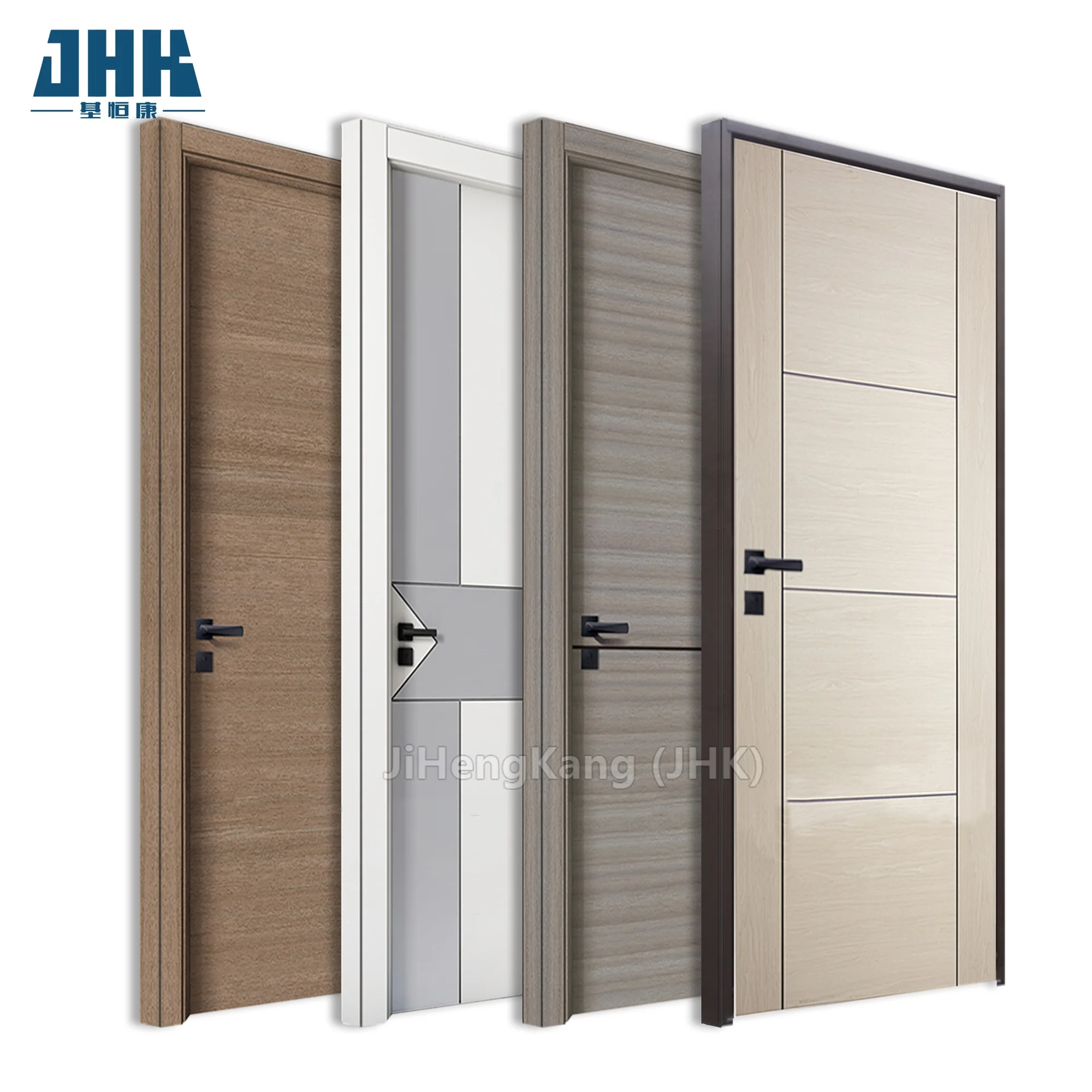 JHK-MD42 Горячая продажа меламина стеновые панели дверки для кухонных шкафов продукция от производителей по низким ценам композитные деревянные двери дизайн